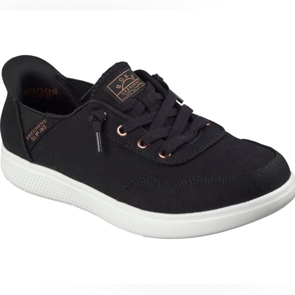 Skechers BOBS Women’s Black Slip-On Sneakers - Picture 9 of 9